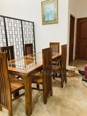 Teak Dining Table with 6 chairs