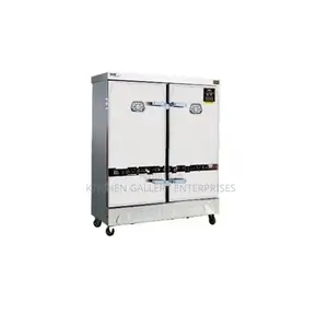 Gas Rice Steaming Cart 24 Trays