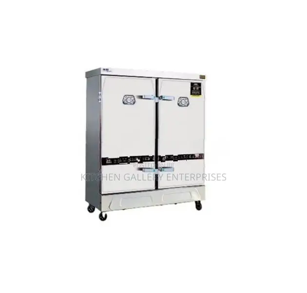 Gas Rice Steaming Cart 24 Trays