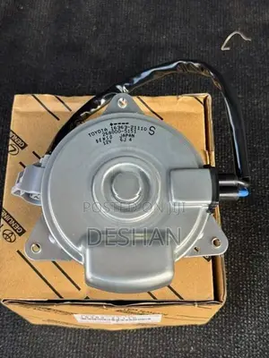 Toyota aqua axio rediator fan motor genuine brandnew