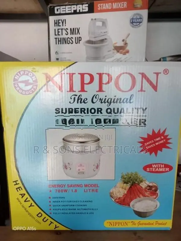 Nippon 1.8L Rice cooker