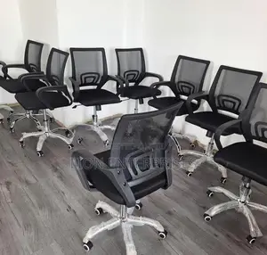 New Office Black Chairs