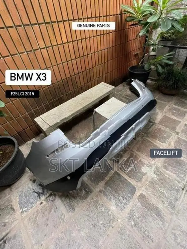 Genuine BMW X3 2015 Facelift rear bumper