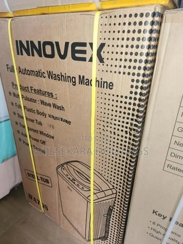 Innovex 7Kg Fully Auto Washing Machine