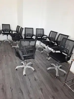 New Office Black Chairs