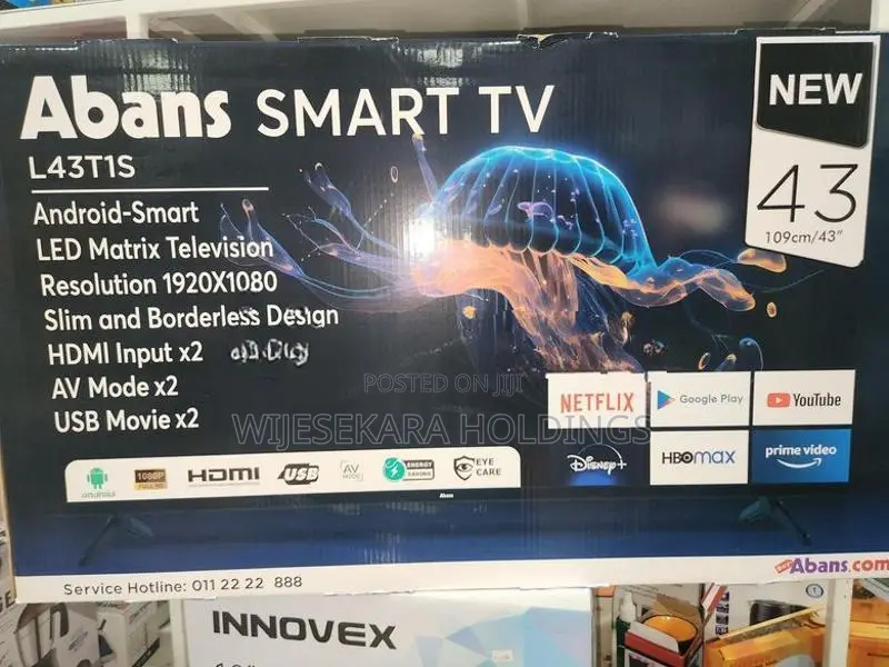 New Abans 43 Smart Tv