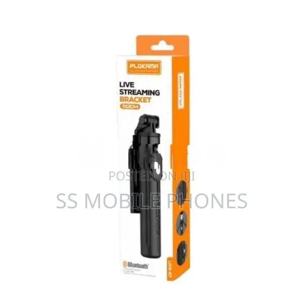 PLOKAMA K7 Pro Live Broadcast Stand Tripod 105CM