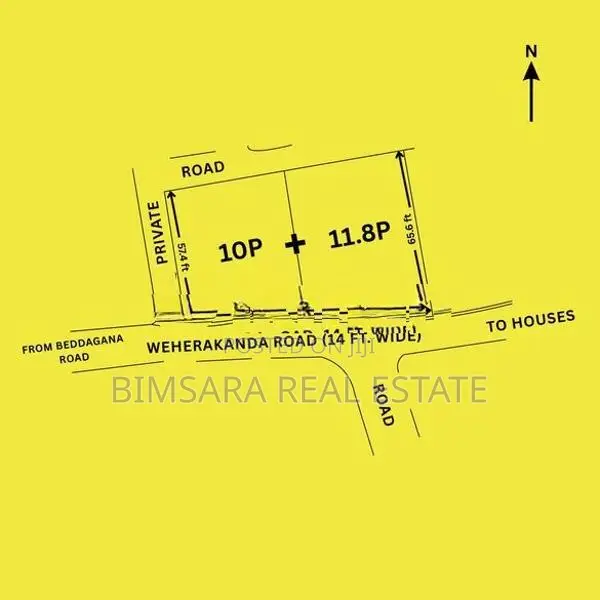 21P Land in Baddagana : Ideal for Residential or Mixed Use Projects