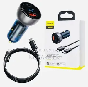Baseus 65W USB C Car Charger With Type -C Cable iPhones Laptop Macbook