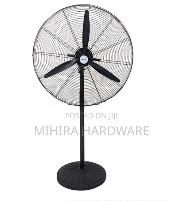 MEN 750mm Stand pedestal fan industrial type aluminium blades