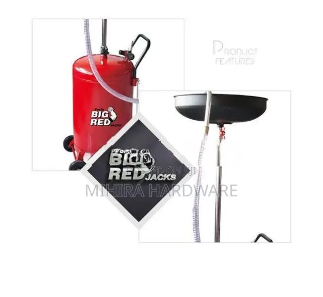 Torin Big Red 18 Gallon TRG 2018 Waste Oil drainer