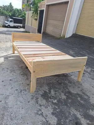 Single Wooden Beds 6×3 Ft