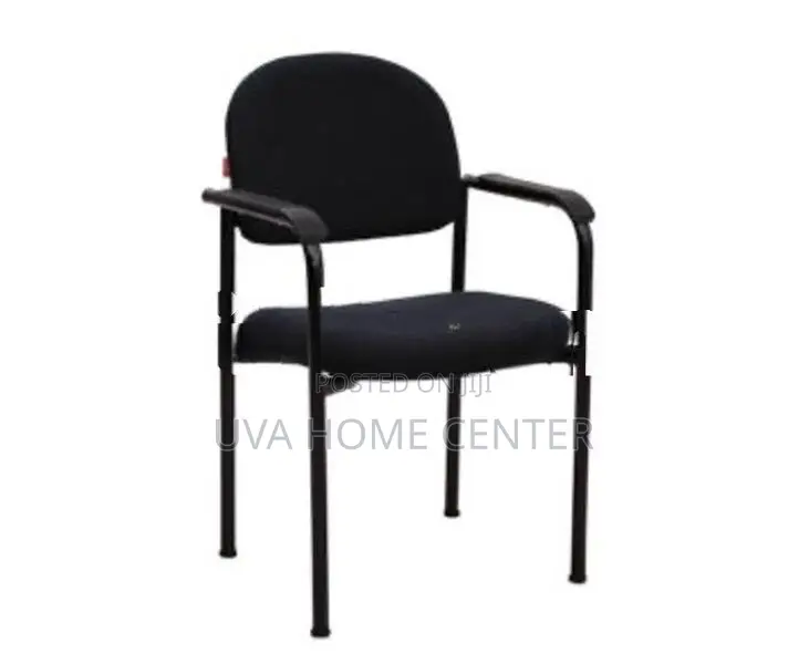 Piyestra PVC003 Black Visitor Chair