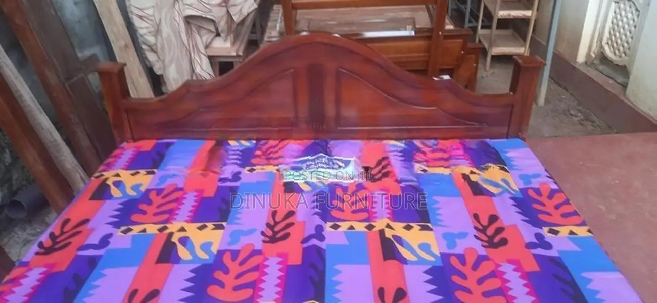 Teak Box Bed 6ft 5ft