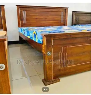 New Teak Box Bed 6ft *3ft.