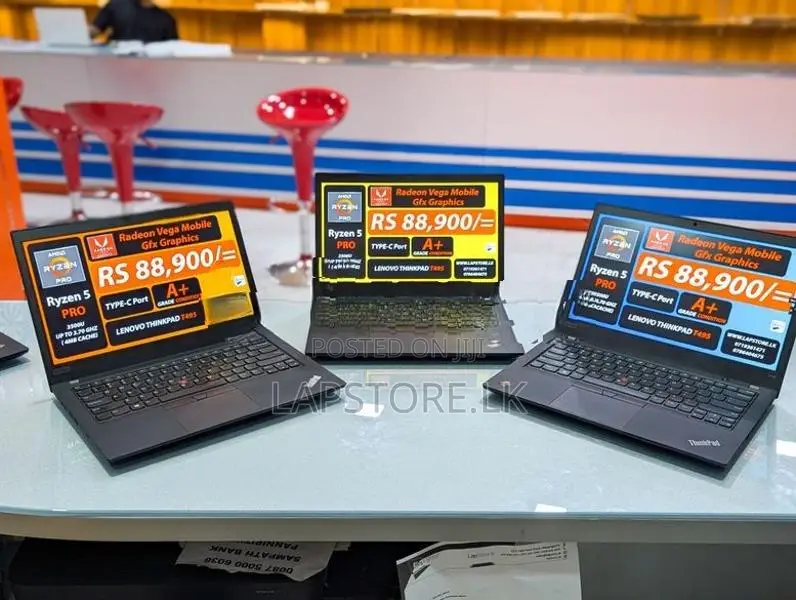 Lenovo ThinKPad T4955 Ryzen 5 PRO 8GB RAM Radeon GFX Graphics Lap