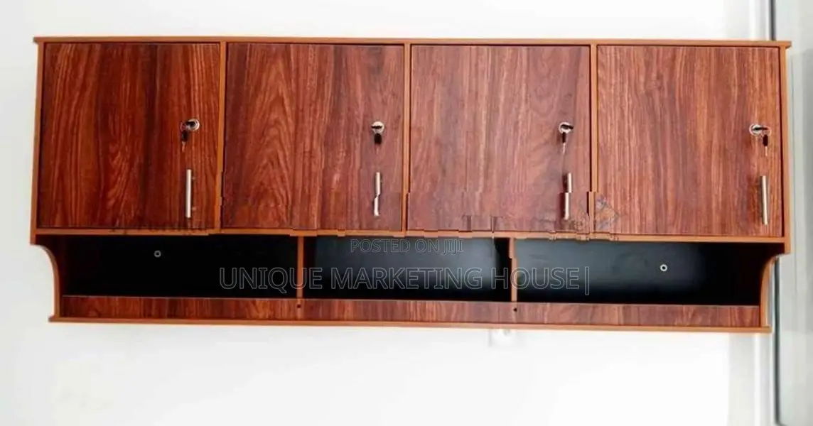 Modern 5Ft DARK R/Made Pantry cupboards