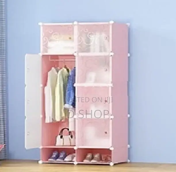 DIY - Wardrobe 8 Cube Doors with Shoe Rack