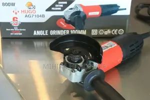 Hugo 800 Watts Angle Grinder Machine 7104B 100mm
