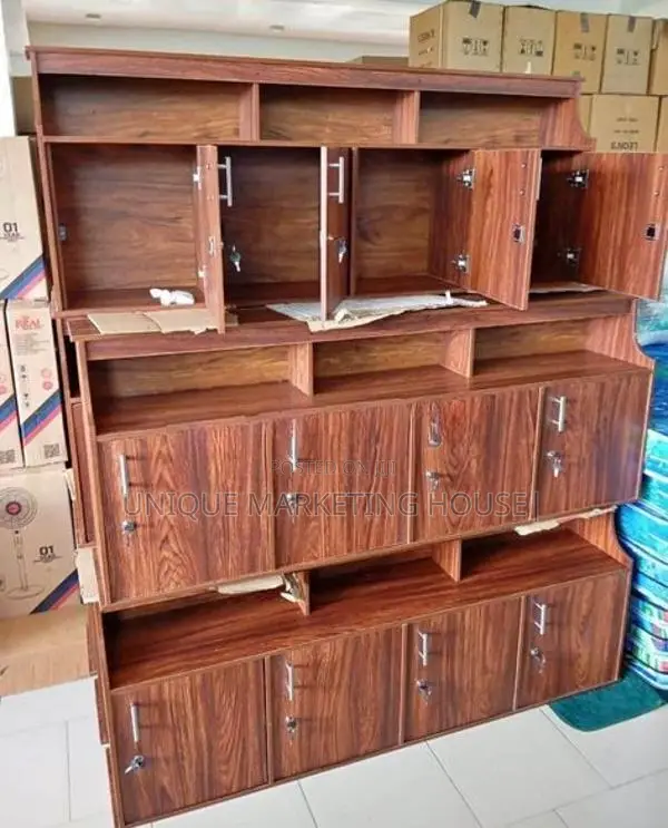 Modern 5Ft DARK R/Made Pantry cupboards