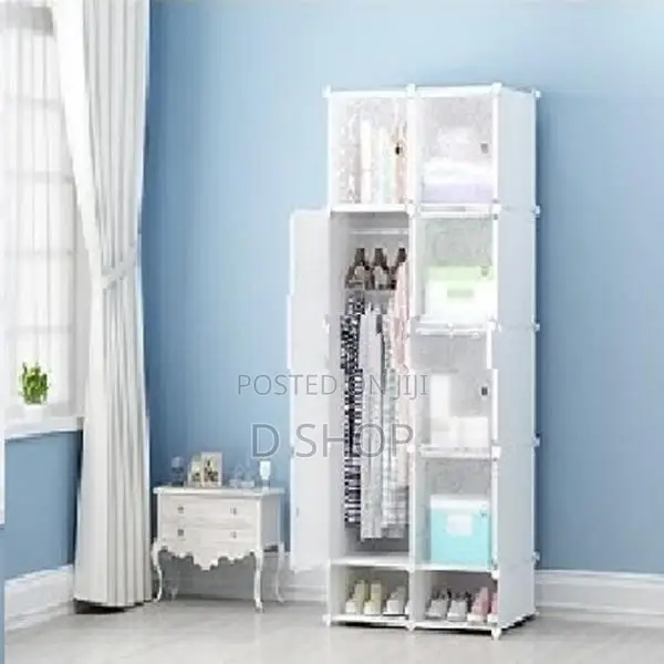 DIY - Wardrobe 8 Cube Doors with Shoe Rack