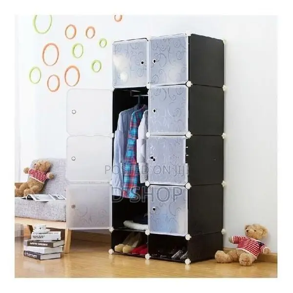DIY - Wardrobe 8 Cube Doors with Shoe Rack