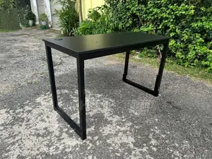 Black Smart Working Office Table 4x2ft