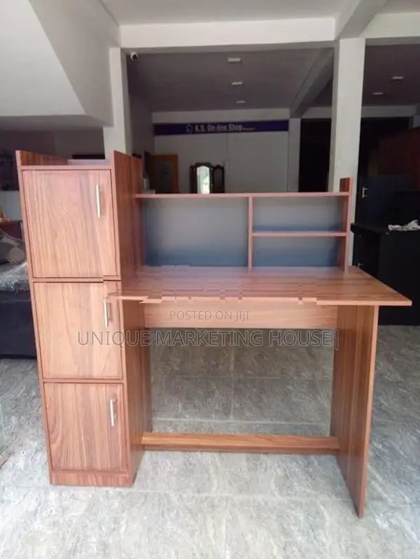 Modern Side 3 Cupboards Smart Study Table