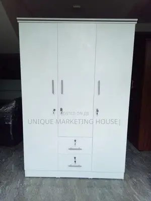 Modern White 3D Classic CAMILIYA wardrobe