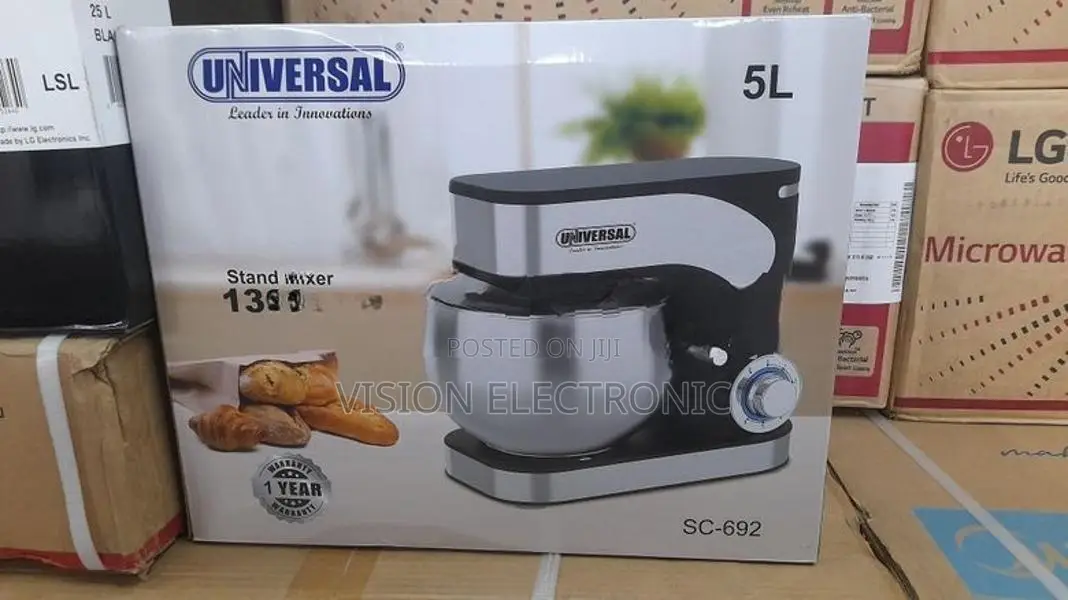 Universal 5L Stand Mixer - 1300W