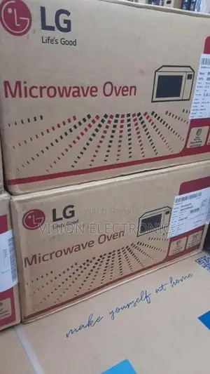 LG 20L Solo Microwave Oven - Black