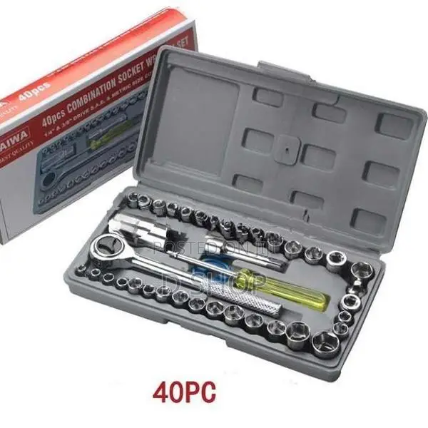AIWA 40 pcs- Socket Wrench Tool- set