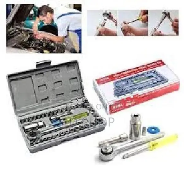 AIWA 40 pcs- Socket Wrench Tool- set