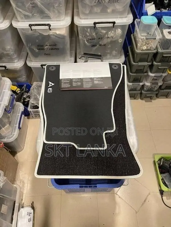 Genuine Audi A6 2017 Black Carpet Mat Set