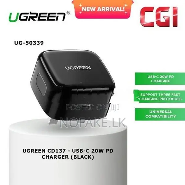 UGreen Anker Baseus 20W USB-C MFi Certified Power Adapter For IPhone