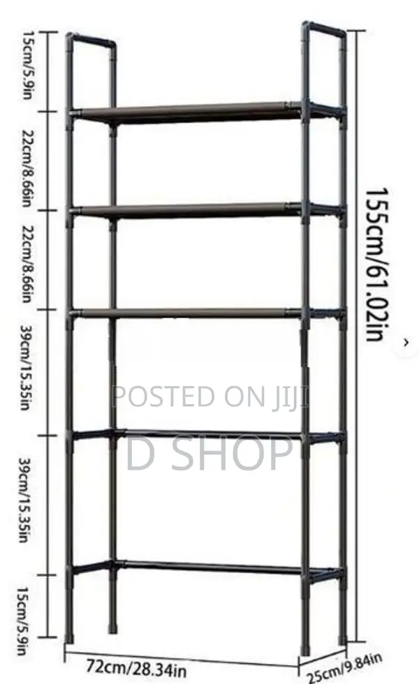 Bathroom Toilet - Storage Rack