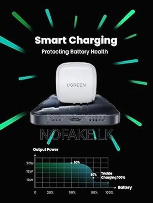 UGreen Anker Baseus 20W USB-C MFi Certified Power Adapter For IPhone
