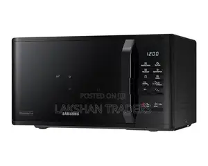New Samsung Microwave Oven Grill Auto Cook 23L – Black (MG23K3513GK/SM