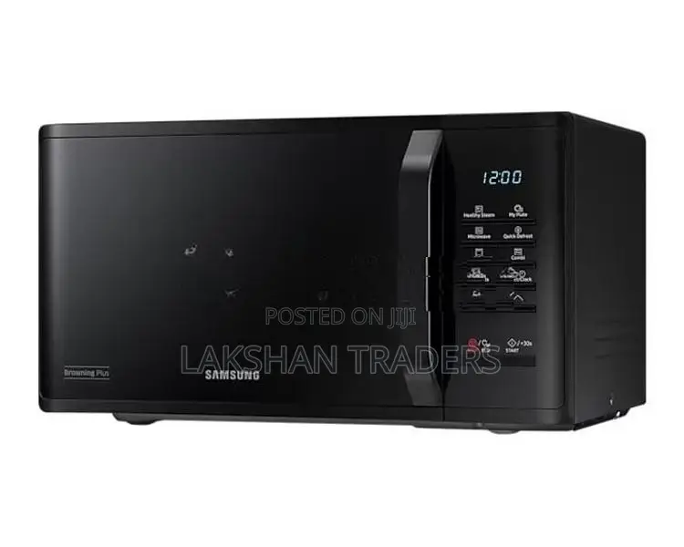 New Samsung Microwave Oven Grill Auto Cook 23L – Black (MG23K3513GK/SM