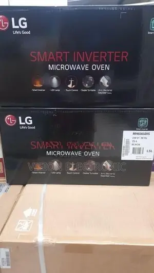 LG 25L Microwave Oven with Grill - Black