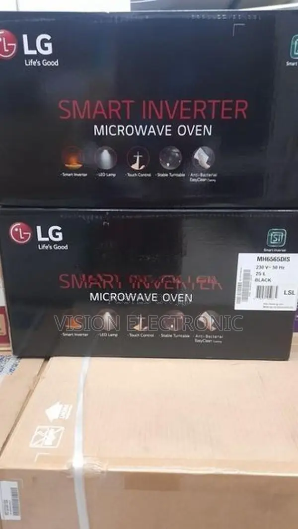 LG 25L Microwave Oven with Grill - Black