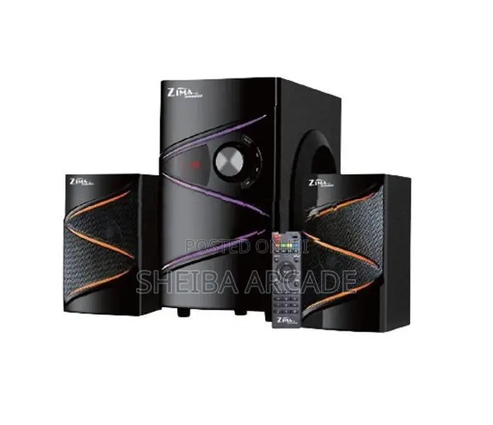 ZIMA HIGH QUALITY Karaoke SUBWOOFER WITH ( Wireless MIC )