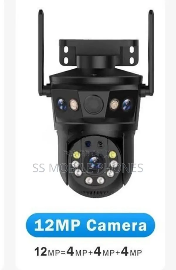 12MP Three Screen WIFI IP Camera