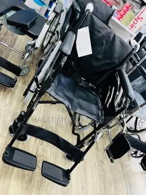 Wheelchair Black Edition With Safety Belt