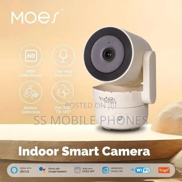 MOES Tuya WiFi Indoor Smart Security Camera