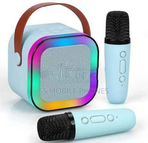 Bluetooth Karaoke Speaker with Two Wireless Mic