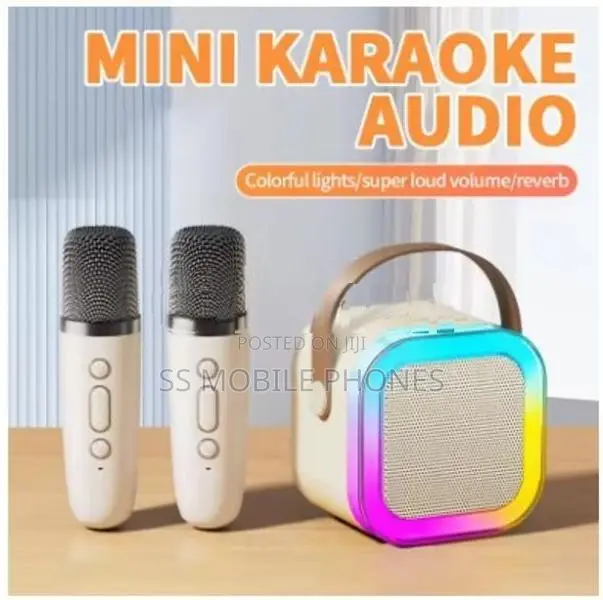 Bluetooth Karaoke Speaker with Two Wireless Mic