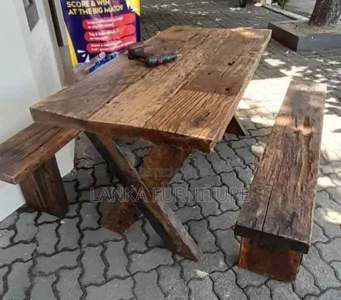 Wooden Tables and Chairs