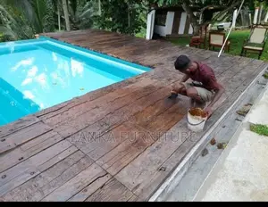RAILWAY TIMBER RUSTIC DECKING