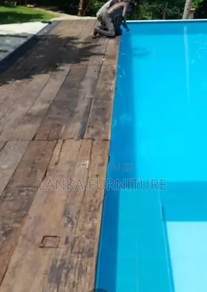 RAILWAY TIMBER RUSTIC DECKING
